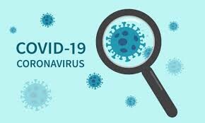 person holding a coronavirus sign